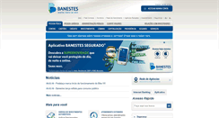 Desktop Screenshot of banestes.com.br